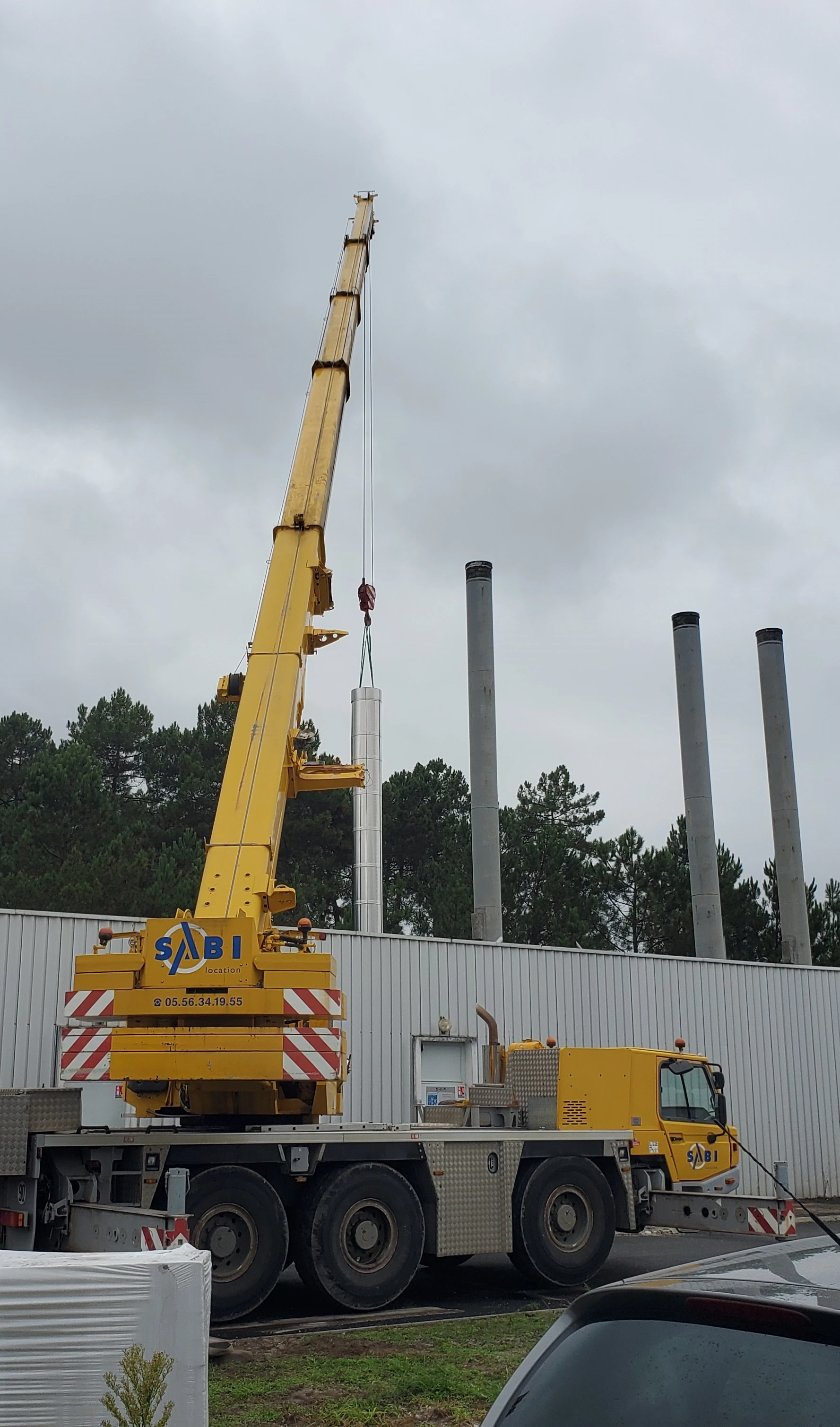 Intervention de cordistes MS Access pour et de une... chez CMFT INDUSTRIE à Martignas-sur-Jalle (industrie) – 4